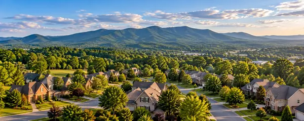 Mountain Valley Suburban Neighborhood