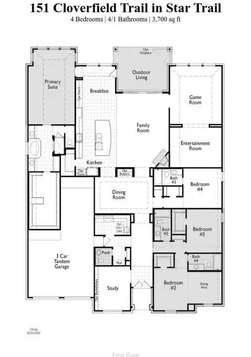151 Cloverfield TRL, Prosper, TX 75078