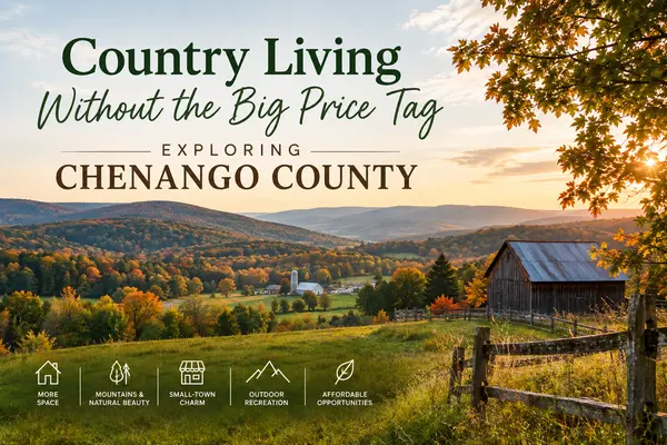 Country Living Without the Big Price Tag: Exploring Chenango County