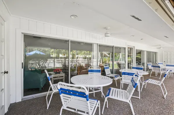 Undercover Seating by the Pool