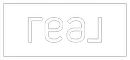 Real -logo Outline White
