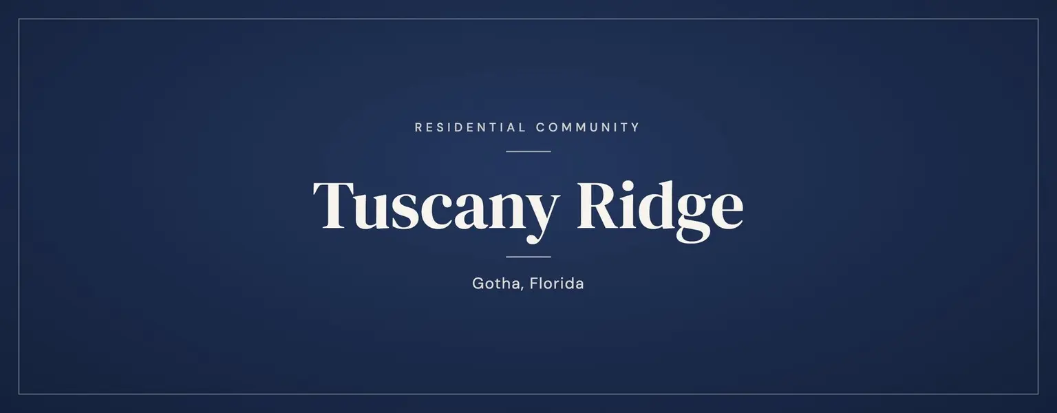 Tuscany Ridge