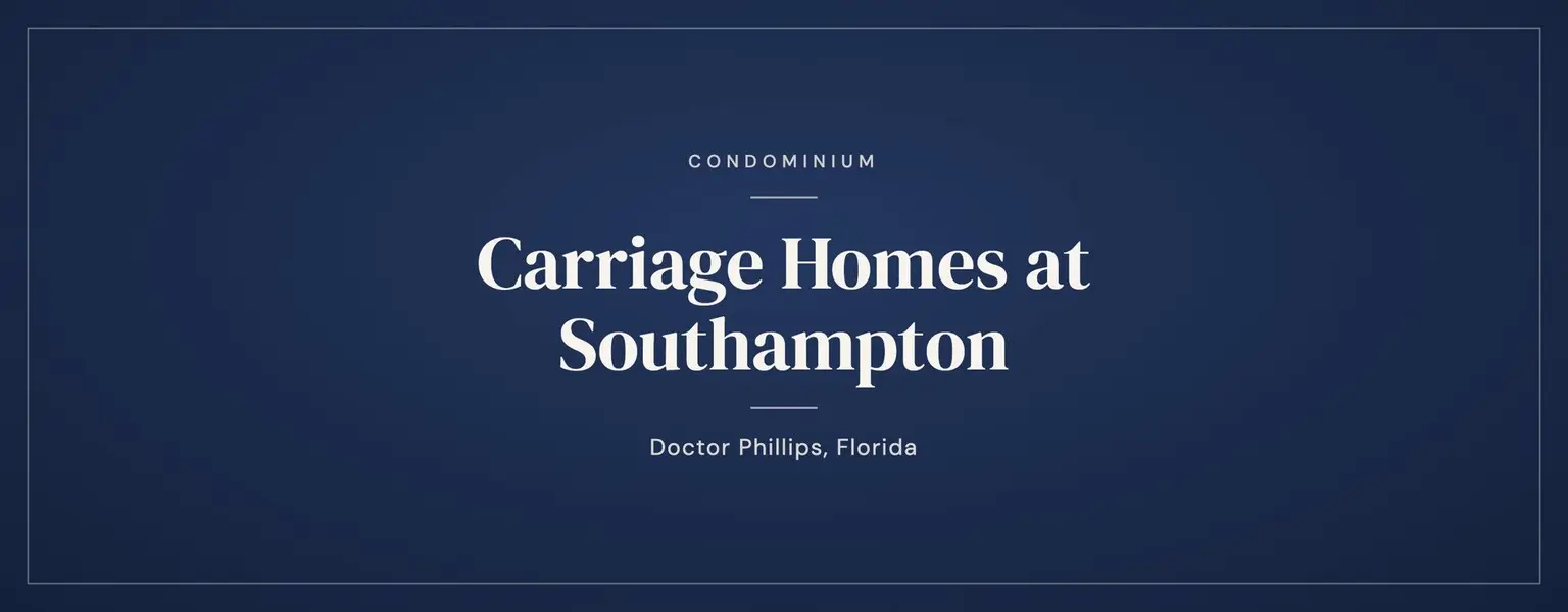Carriage Homes at Southampton