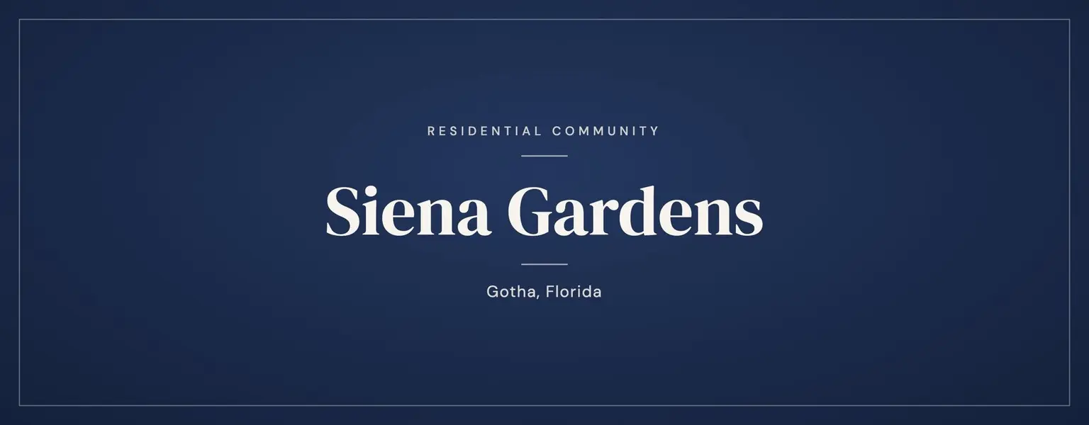 Siena Gardens