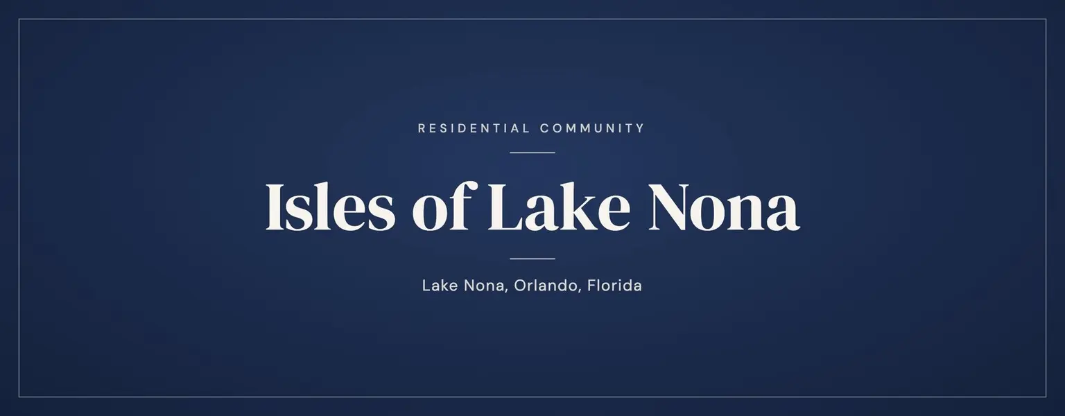 Isles of Lake Nona