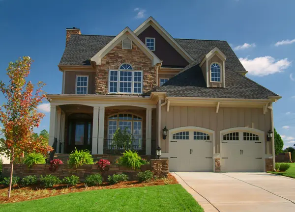 Beautiful, two story Georgia Home with two car garage.