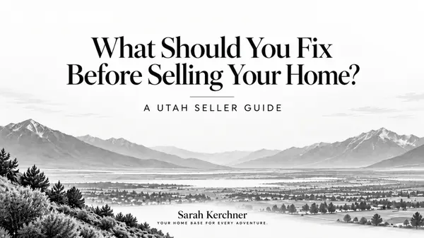 feature image of What Should You Fix Before Selling Your Home in Utah?
