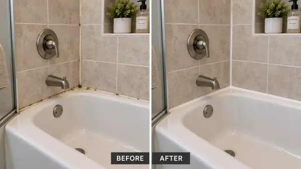 feature image of Re-Caulk Your Bathroom!