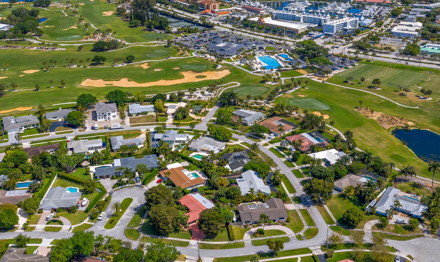 Scenic golf course
