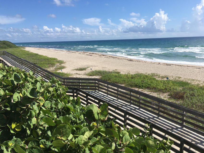 Florida Atlantic coastline
