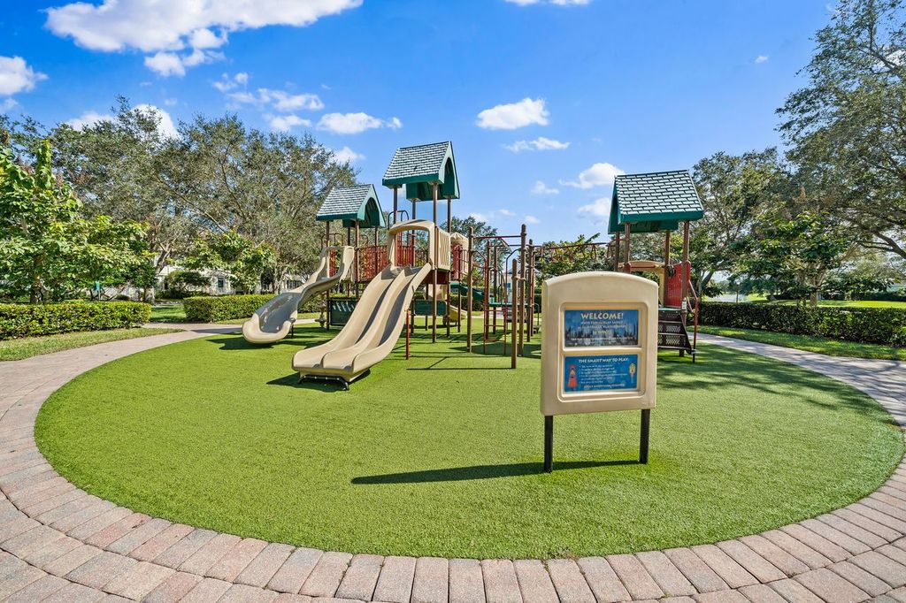 Community park in Abacoa Jupiter Florida