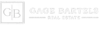 GB Real Estate logo long way - white - trasparent background