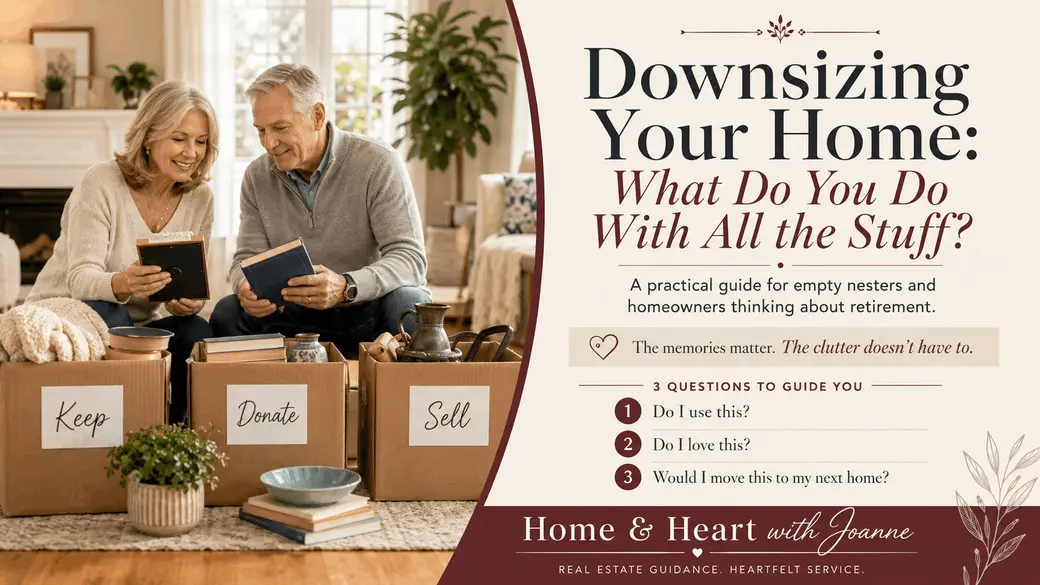 Downsizing Your Home: What Do You Do With All the Stuff?