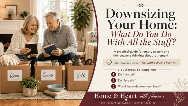 feature image of Downsizing Your Home: What Do You Do With All the Stuff?