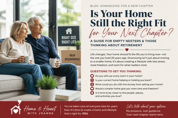 feature image of Is It Time to Downsize? Questions Every Empty Nester and Future Retiree Should Ask