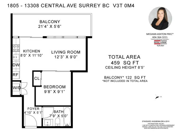 13308 Central AVE #1805, Surrey, BC V3T 0M4