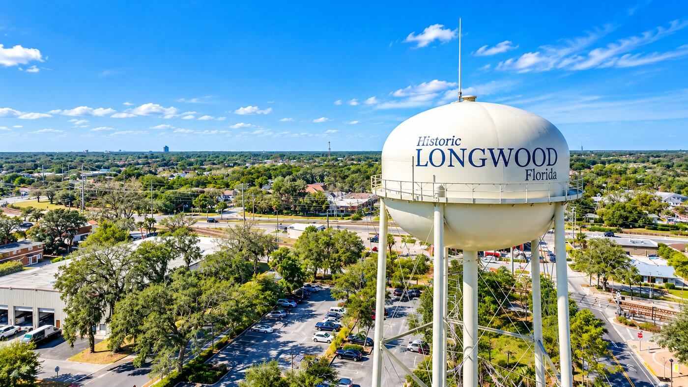 Historic downtown Longwood, Florida