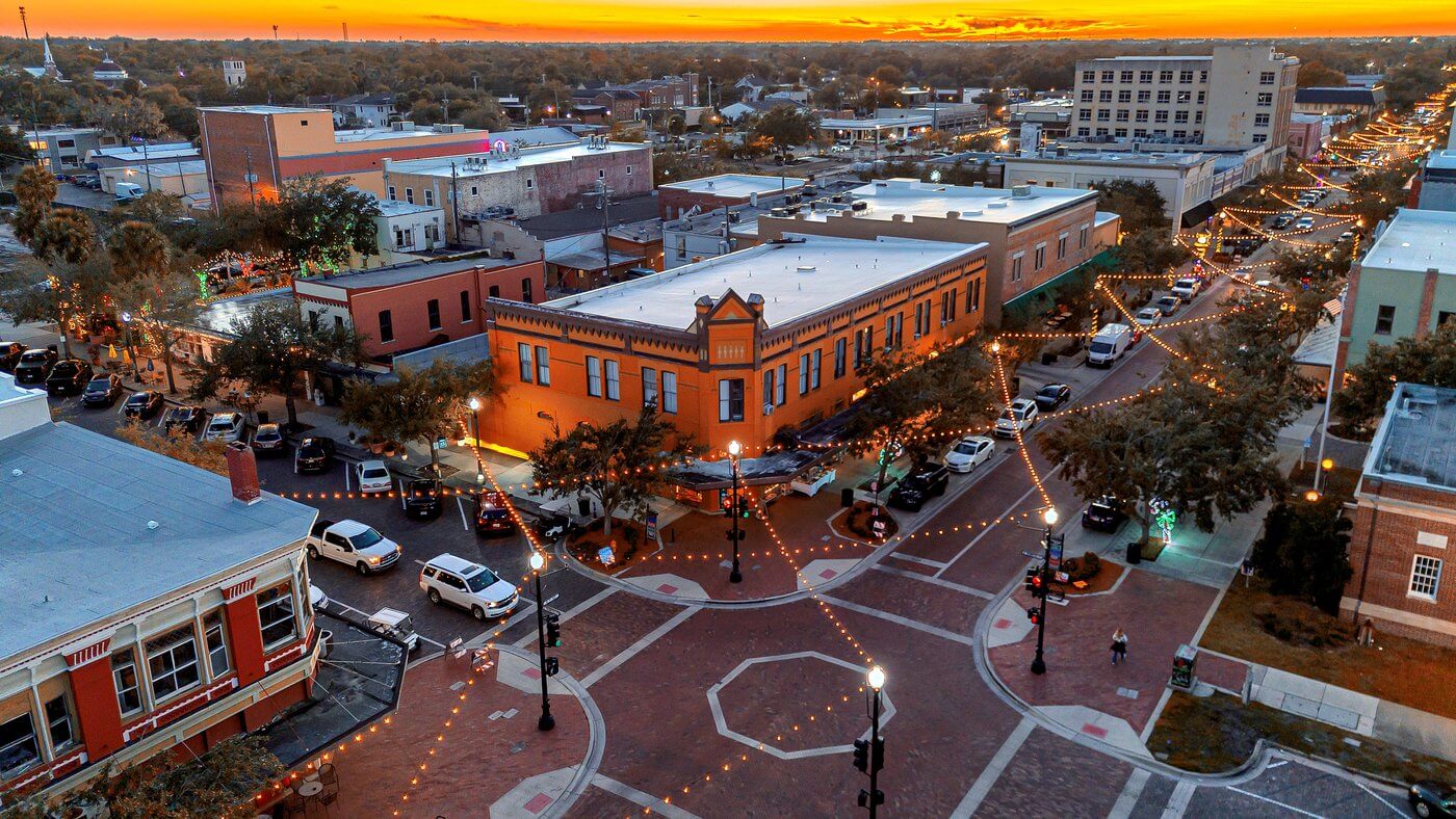 Historic downtown Sanford, Florida