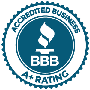 BBB Accredited Business — A+ Rating