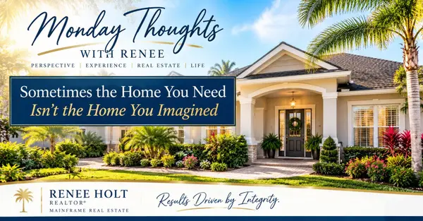 feature image of Monday Thoughts With Renee: Sometimes the Home You Need Isn't the Home You Imagined