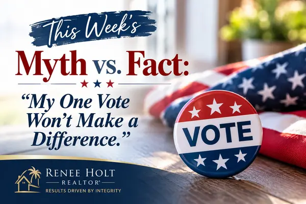 feature image of This Week's Myth vs. Fact: “My One Vote Won't Make a Difference