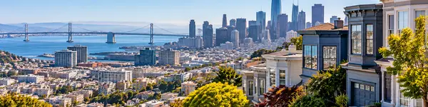 San Francisco Hillside Panorama