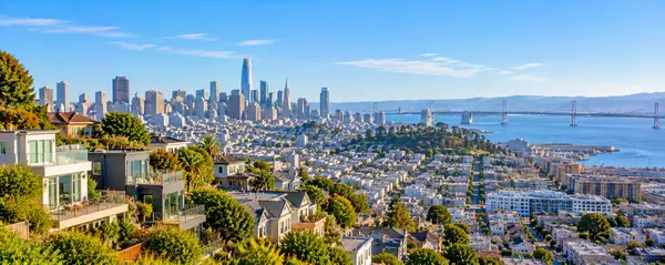 San Francisco Hillside Panorama