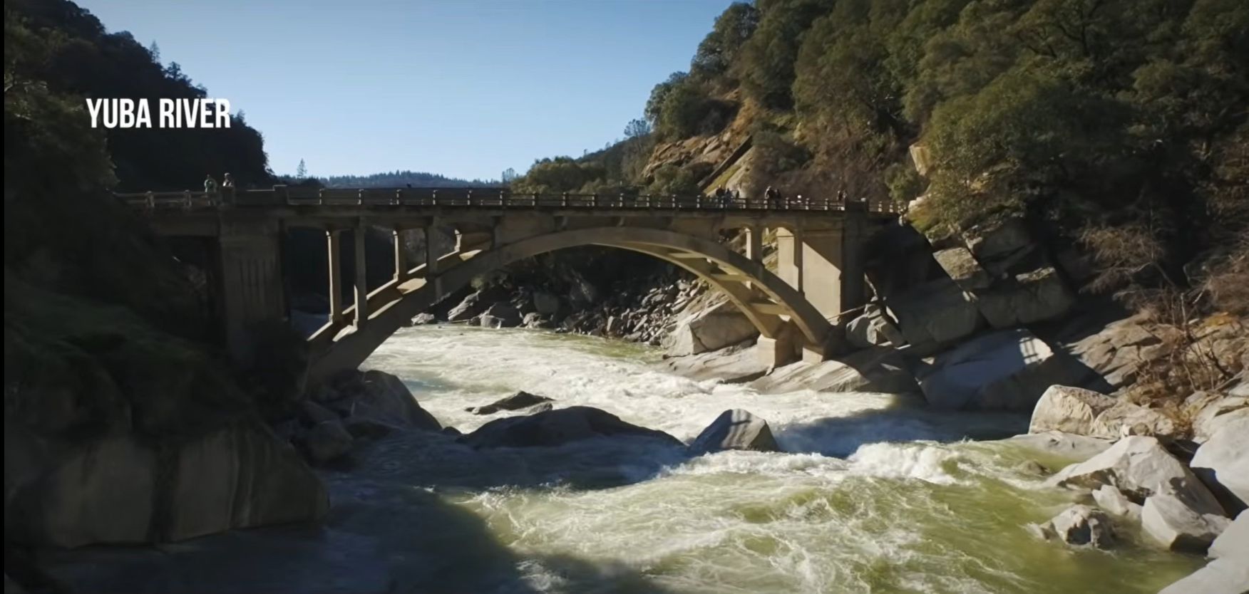 Yuba River bridge