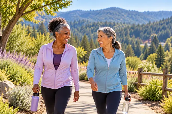 Retired Ladies walking