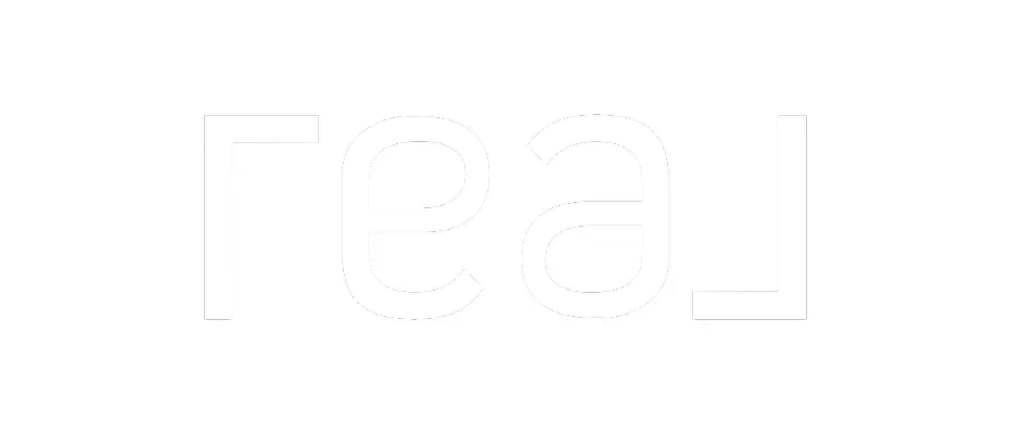 Real Logo Knockout White