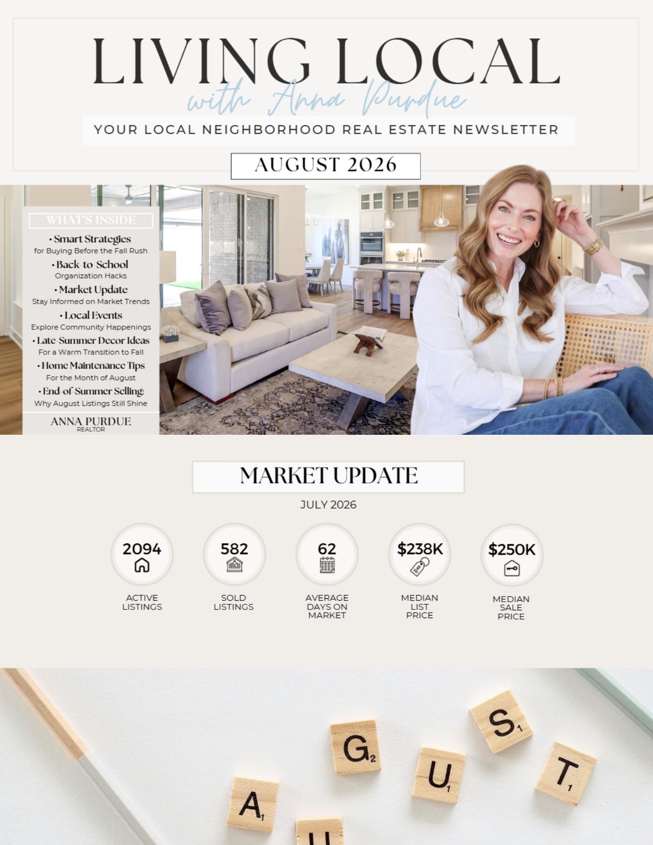 Living Local with Anna Purdue sample issue