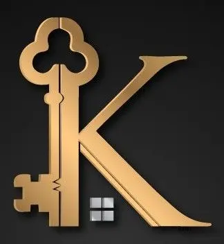 K Logo black