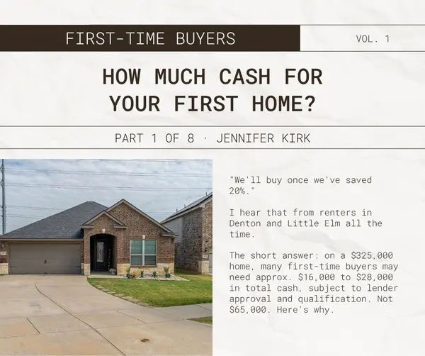 How Much Cash for Your First Home?,Jennifer Kirk