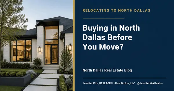 feature image of Can You Buy a House in North Dallas Before You Move to Texas?