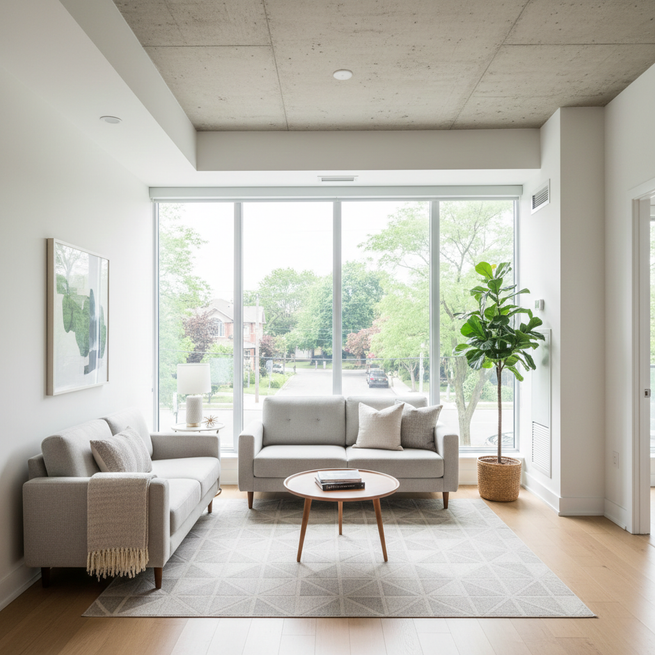 Professional home staging included with Othen Group