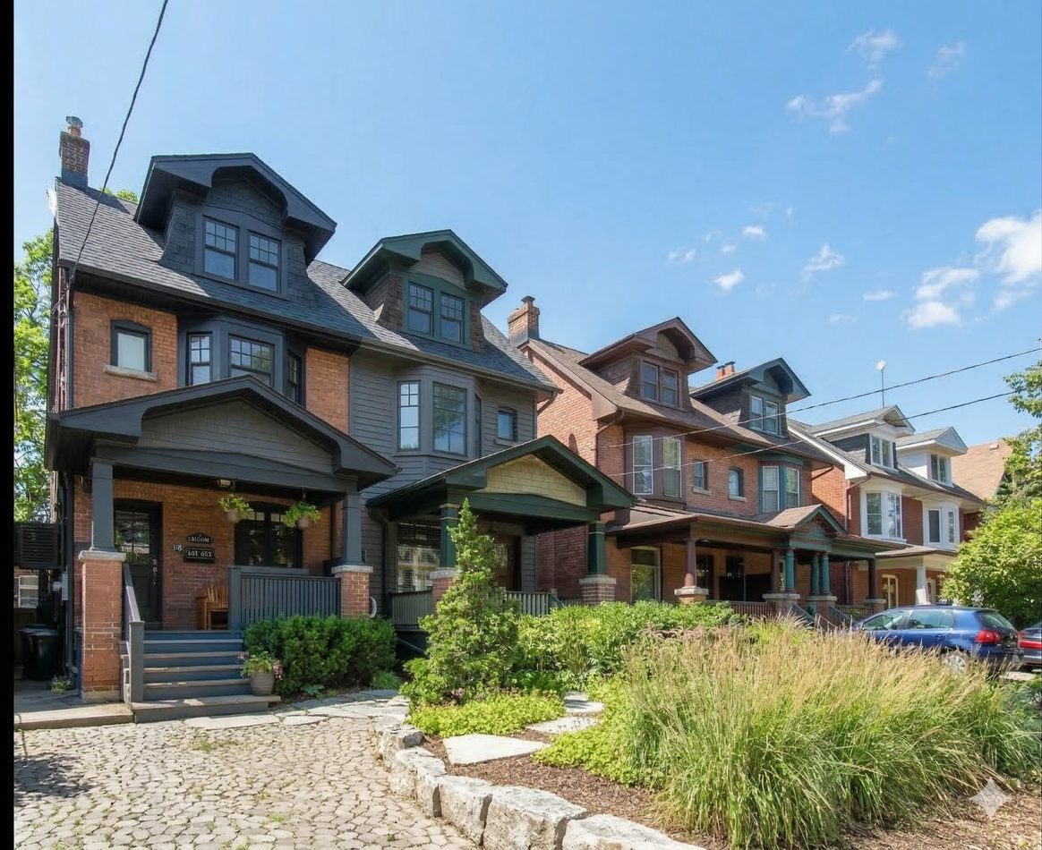 Beach Triangle residential streets in The Beaches Toronto