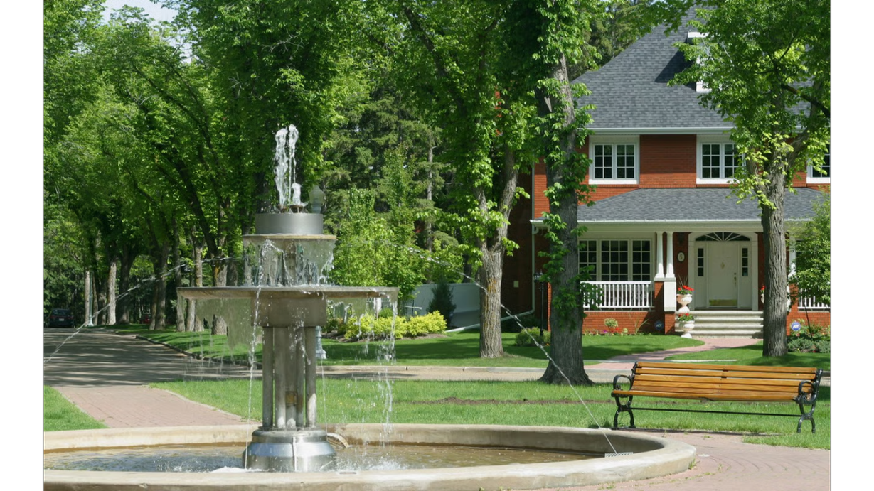 Classic brick luxury home in Glenora Edmonton