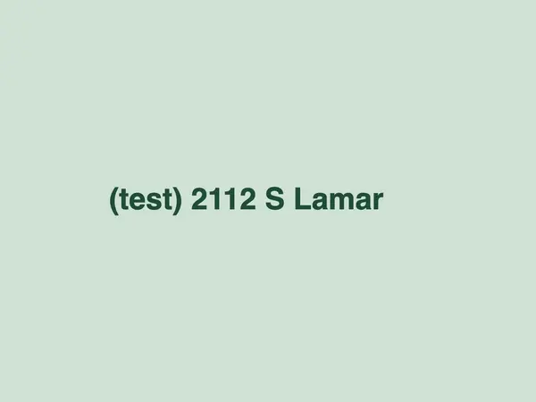 2112 S Lamar Blvd, Austin, TX 78704