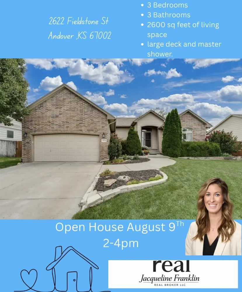 N Fieldstone St, Andover, KS 67002-7564
