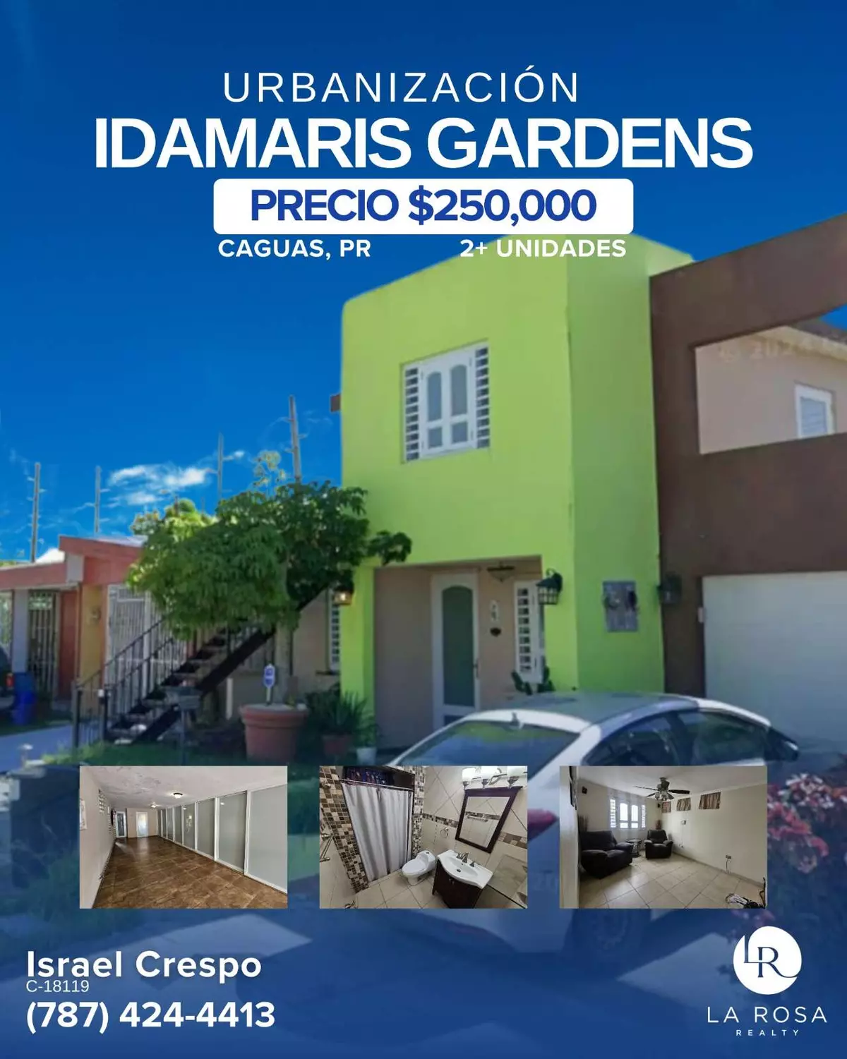 Caguas Puerto Rico 00727,,A-3 calle 6 Urb. Idamaris Gardens #2