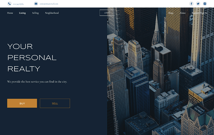 Site preview