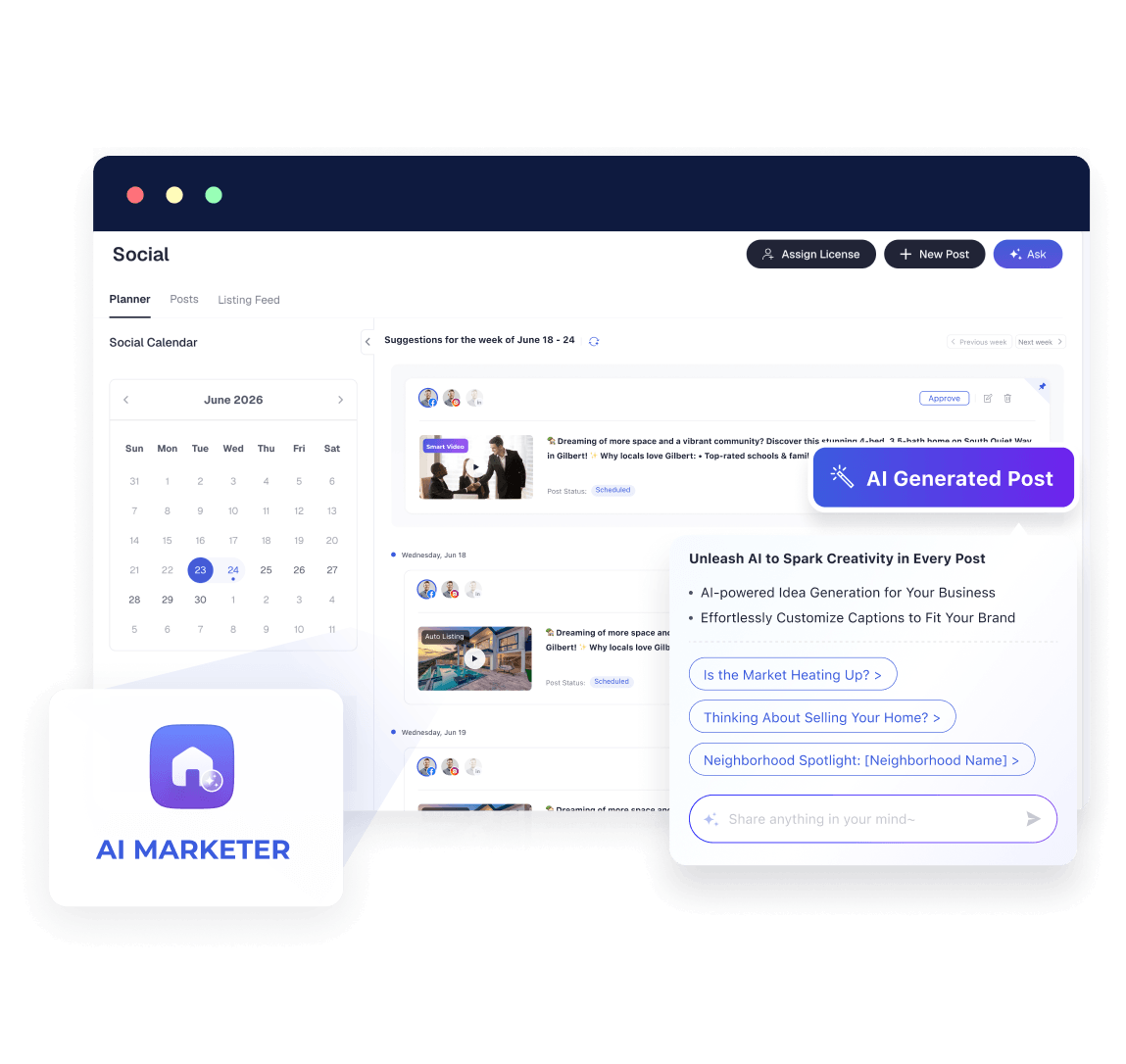 Lofty AI marketing content tool
