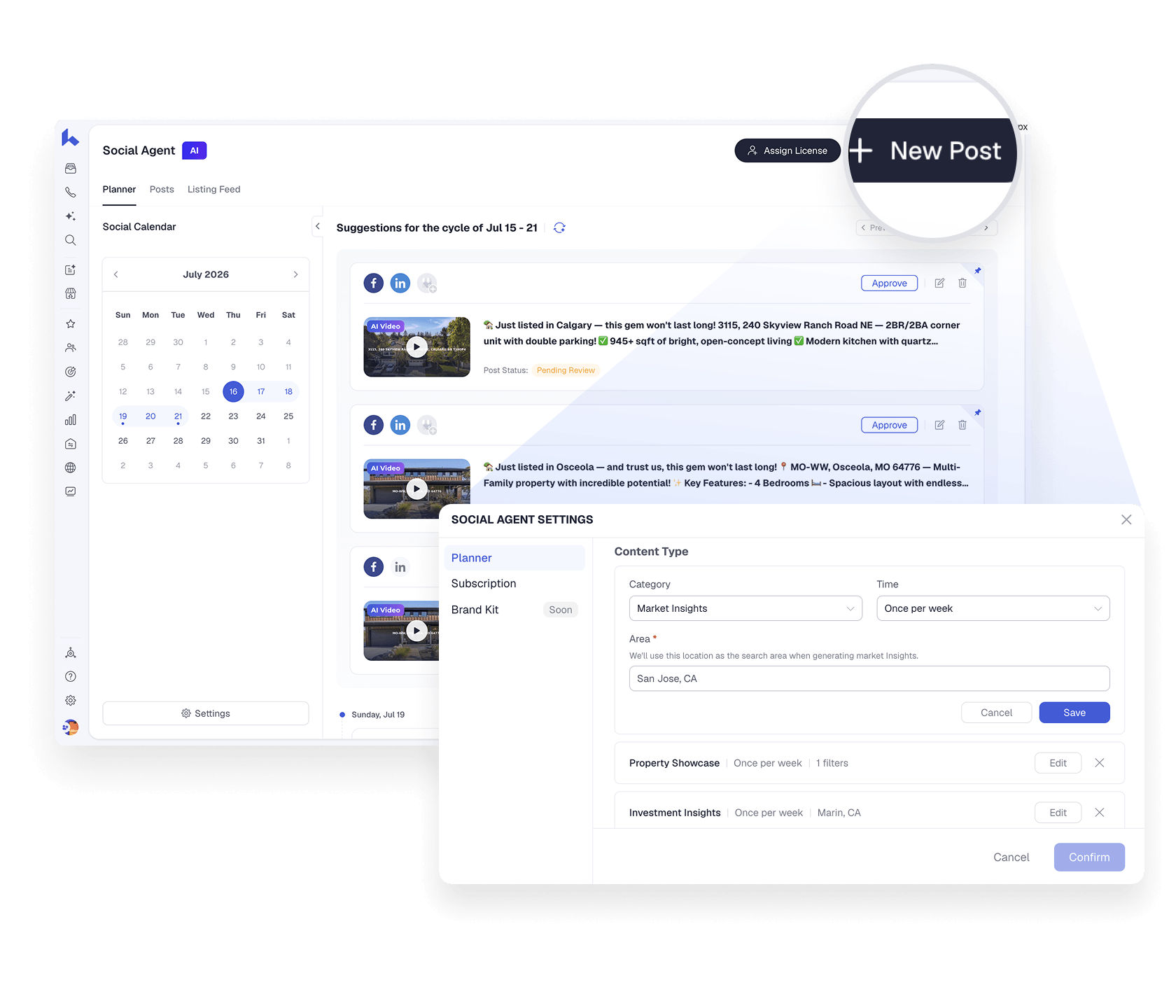 Post to every major platform with one click