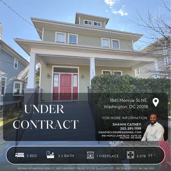 🎉 Exciting update! The property at 1845 Monroe St NW is officially Under Contract! 🏡✨ #RealEstate #UnderContract #HomeSweetHome