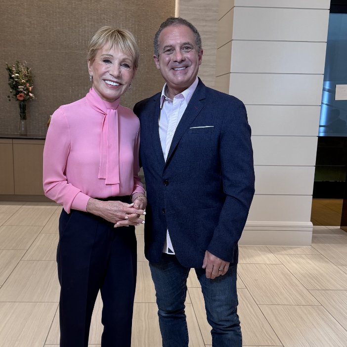 Steve Gordon with Barbara Corcoran