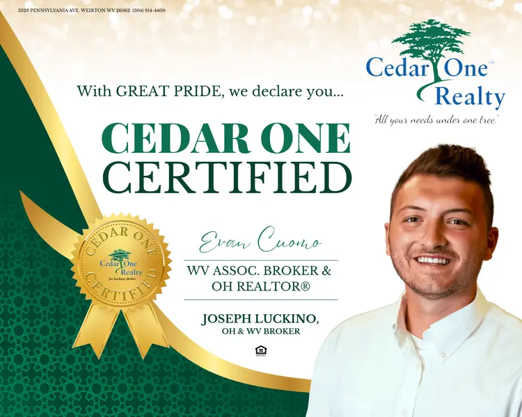 Real Estate Agent – Evan Cuomo - Cedar One Realty