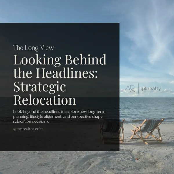 Big headlines rarely tell the full story. Strategic relocation isn’t about urgency—it’s about long-term fit, clarity, and planning with intention. Thoughtful decisions shape better outcomes.

Read more:
https://www.myrealtorerica.com/d8rdy31h

#PalmBeachCounty #TheLongView