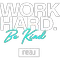 Real Logo Knockout Black with White Wordmark
