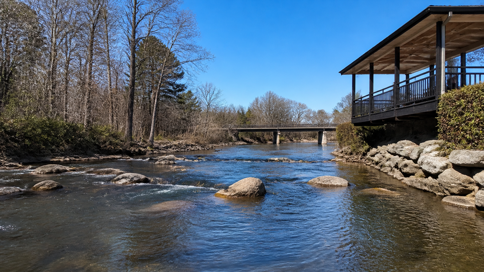 River and park scenery selected for Amanda Warren's Roswell guide