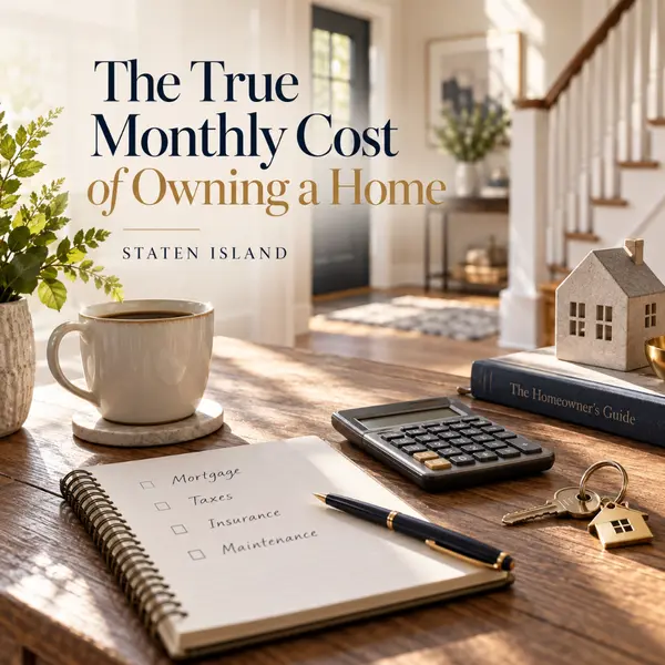 True Monthly Cost of Owning a Home on Staten Island